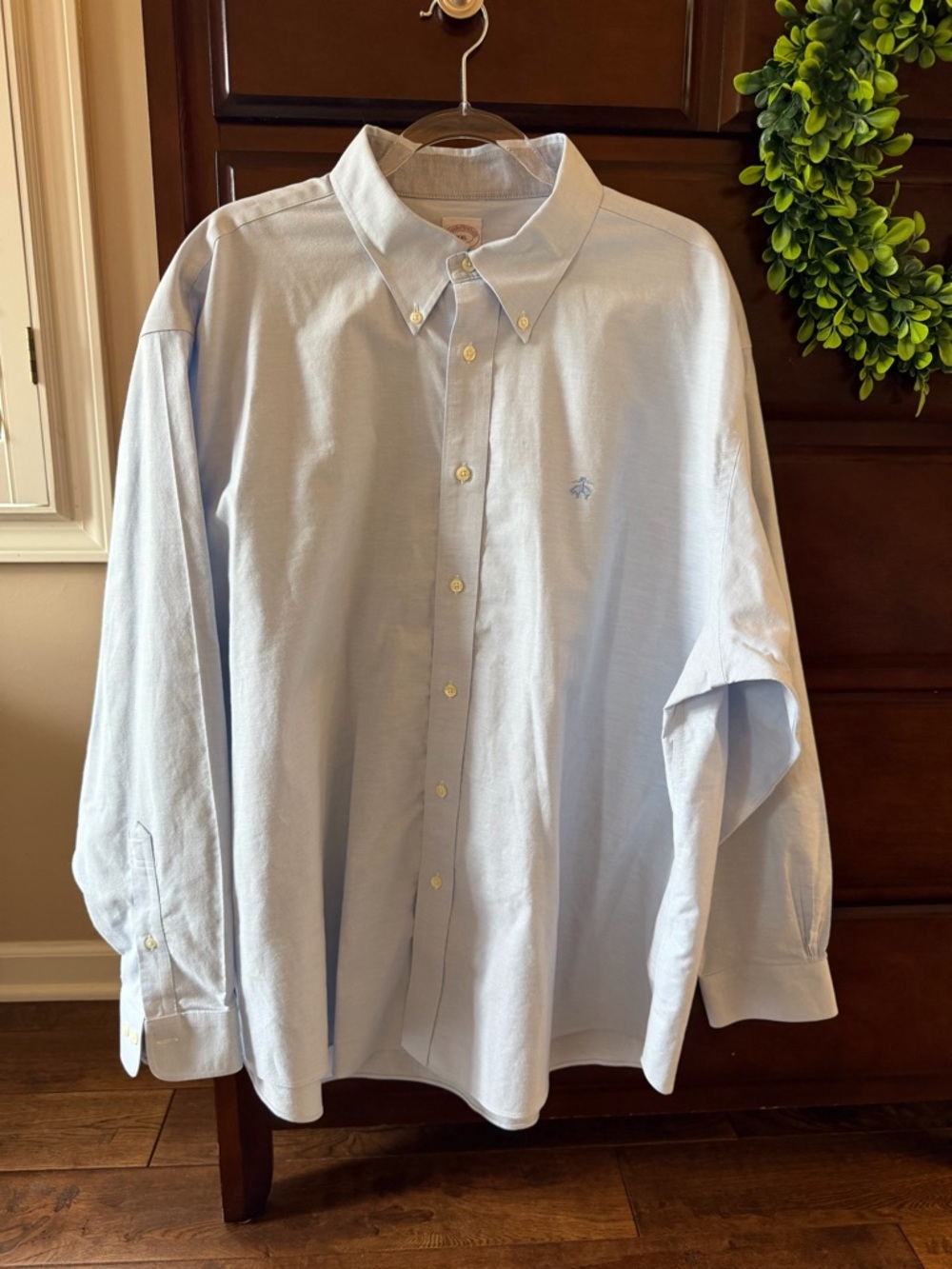 Brooks Brothers Light Blue Button-Down Oxford Shirt